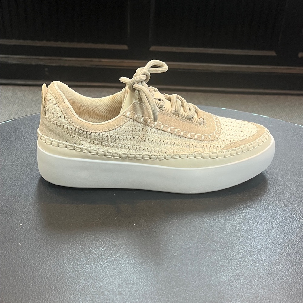 Women's Beige Casual Sneakers